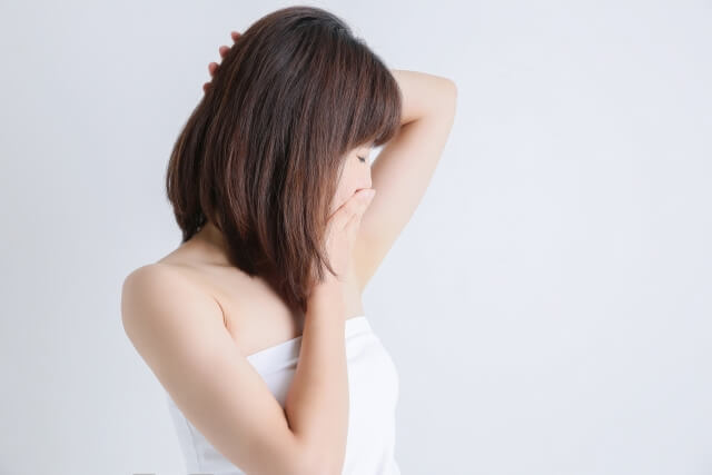 女性の汗や皮脂による体臭の改善ポイント